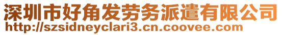 深圳市好角發(fā)勞務(wù)派遣有限公司