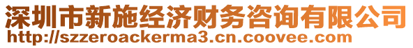 深圳市新施经济财务咨询有限公司