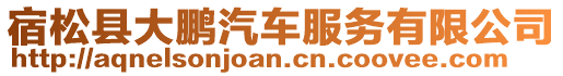 宿松縣大鵬汽車服務(wù)有限公司