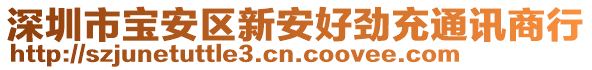 深圳市寶安區(qū)新安好勁充通訊商行