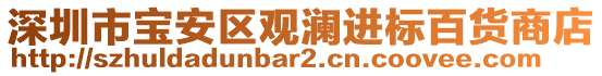 深圳市寶安區(qū)觀瀾進(jìn)標(biāo)百貨商店
