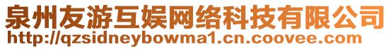 泉州友游互娛網絡科技有限公司
