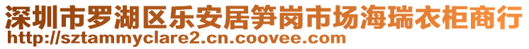 深圳市羅湖區(qū)樂安居筍崗市場海瑞衣柜商行