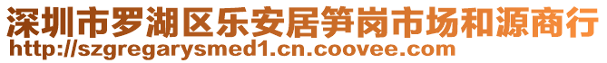 深圳市羅湖區(qū)樂安居筍崗市場和源商行