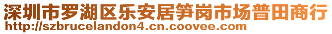 深圳市羅湖區(qū)樂安居筍崗市場普田商行