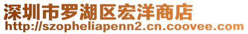 深圳市羅湖區(qū)宏洋商店