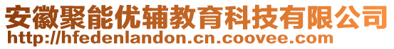 安徽聚能優(yōu)輔教育科技有限公司