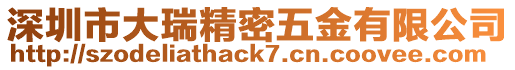 深圳市大瑞精密五金有限公司