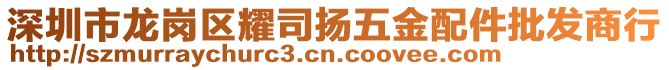 深圳市龍崗區(qū)耀司揚五金配件批發(fā)商行