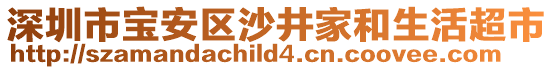 深圳市寶安區(qū)沙井家和生活超市