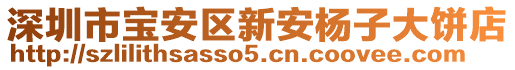 深圳市寶安區(qū)新安楊子大餅店