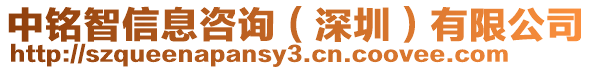 中銘智信息咨詢(深圳)有限公司