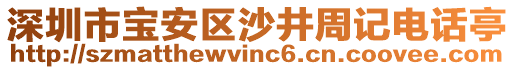 深圳市寶安區(qū)沙井周記電話亭