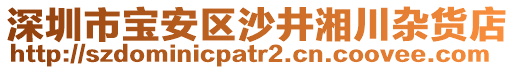 深圳市寶安區(qū)沙井湘川雜貨店