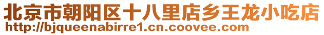 北京市朝陽區(qū)十八里店鄉(xiāng)王龍小吃店