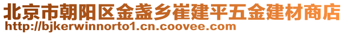 北京市朝陽區(qū)金盞鄉(xiāng)崔建平五金建材商店