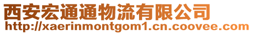 西安宏通通物流有限公司