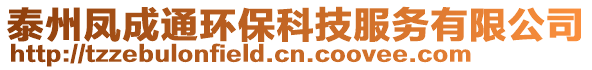 泰州鳳成通環(huán)?？萍挤?wù)有限公司