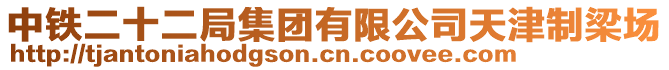 中鐵二十二局集團(tuán)有限公司天津制梁場(chǎng)