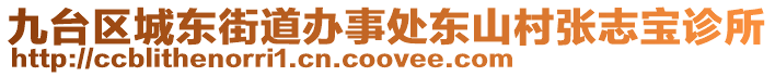 九臺區(qū)城東街道辦事處東山村張志寶診所