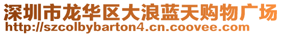 深圳市龙华区大浪蓝天购物广场