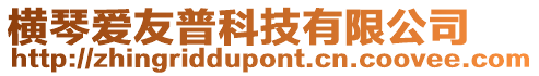 橫琴愛友普科技有限公司