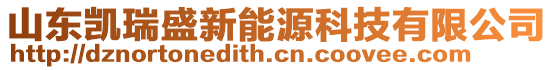 山東凱瑞盛新能源科技有限公司