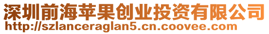 深圳前海蘋果創業投資有限公司