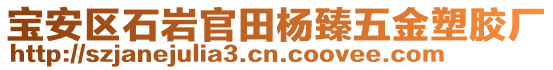 寶安區(qū)石巖官田楊臻五金塑膠廠