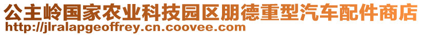 公主嶺國家農(nóng)業(yè)科技園區(qū)朋德重型汽車配件商店