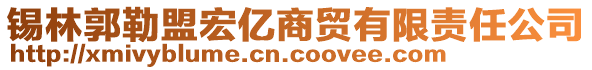 錫林郭勒盟宏億商貿(mào)有限責(zé)任公司