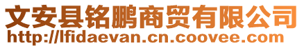 文安縣銘鵬商貿(mào)有限公司