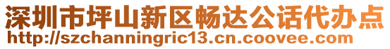 深圳市坪山新區(qū)暢達公話代辦點