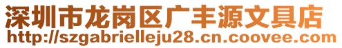 深圳市龍崗區(qū)廣豐源文具店