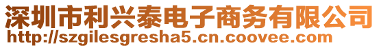 深圳市利興泰電子商務(wù)有限公司