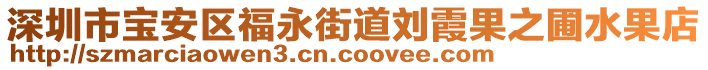 深圳市寶安區(qū)福永街道劉霞果之圃水果店