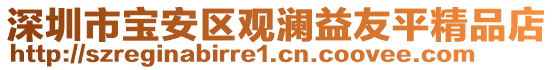 深圳市寶安區(qū)觀瀾益友平精品店