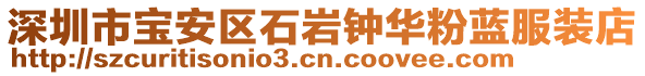 深圳市寶安區(qū)石巖鐘華粉藍(lán)服裝店