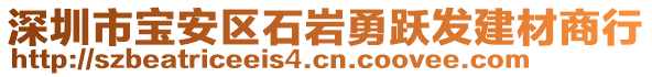 深圳市寶安區(qū)石巖勇躍發(fā)建材商行