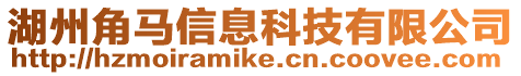 湖州角馬信息科技有限公司
