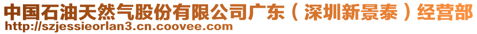 中國(guó)石油天然氣股份有限公司廣東（深圳新景泰）經(jīng)營(yíng)部