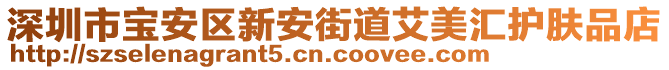 深圳市寶安區(qū)新安街道艾美匯護膚品店