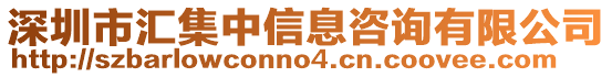 深圳市匯集中信息咨詢有限公司