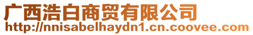 廣西浩白商貿有限公司