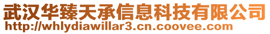 武漢華臻天承信息科技有限公司