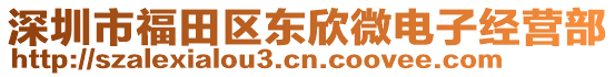 深圳市福田區東欣微電子經營部