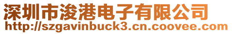 深圳市浚港電子有限公司