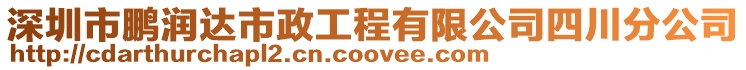 深圳市鵬潤達(dá)市政工程有限公司四川分公司