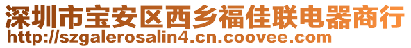深圳市寶安區西鄉福佳聯電器商行