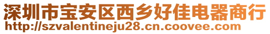 深圳市寶安區(qū)西鄉(xiāng)好佳電器商行